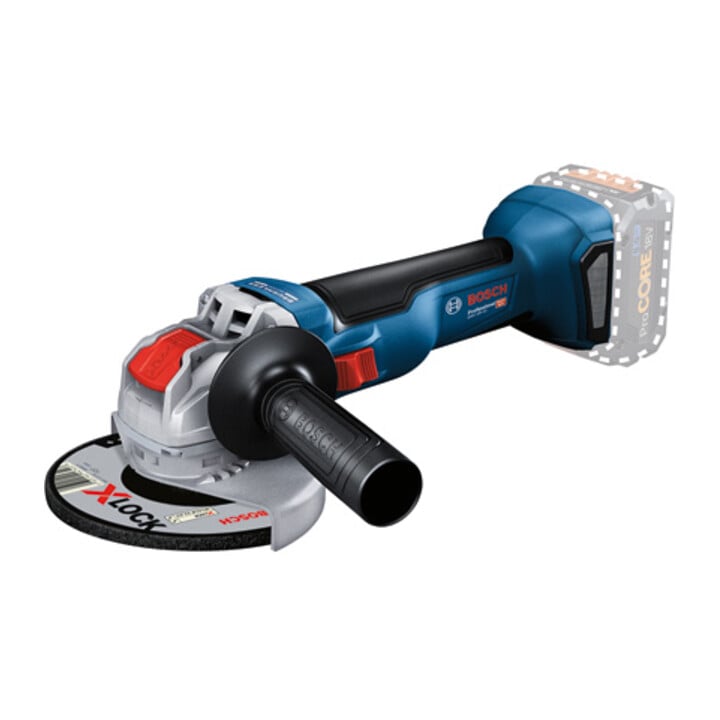 Bosch Akku-Winkelschleifer GWX 18V-10 mit X-LOCK, Solo Version, Karton