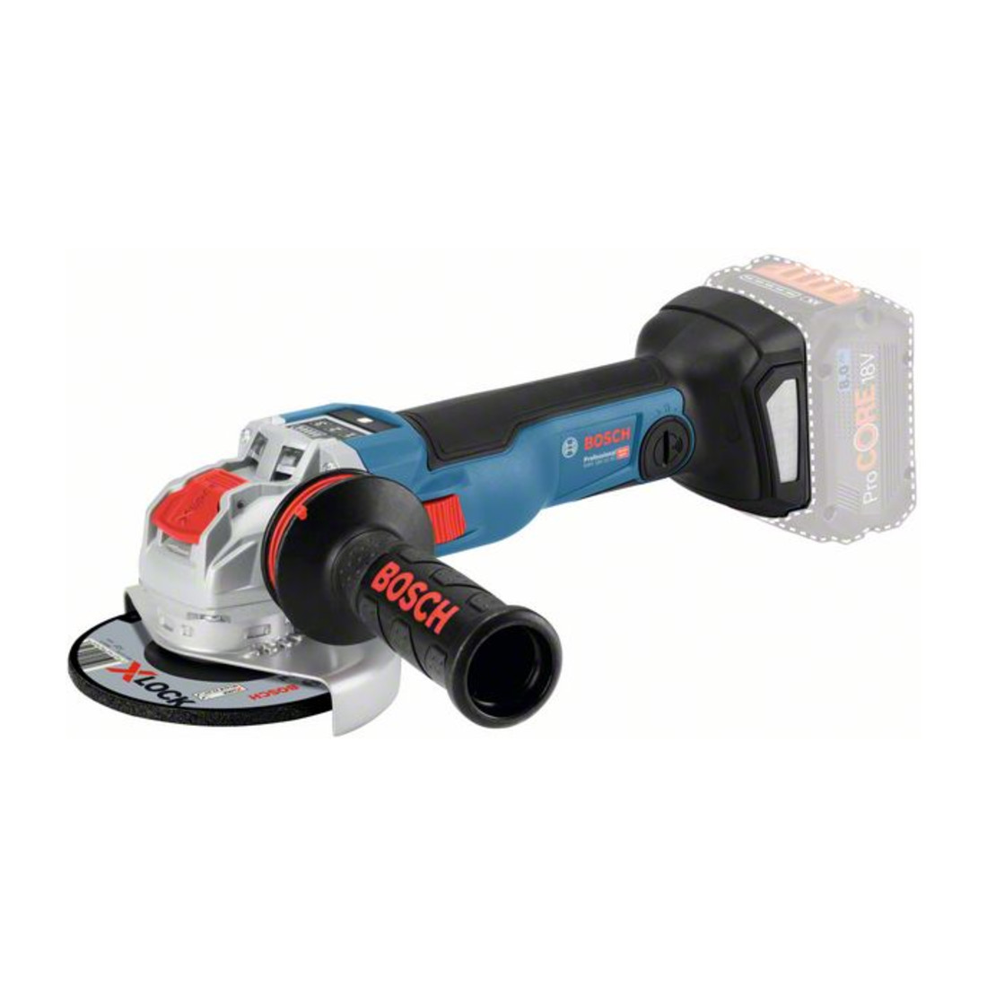 Bosch Akku-Winkelschleifer GWX 18V-10 SC Solo Version L-BOXX
