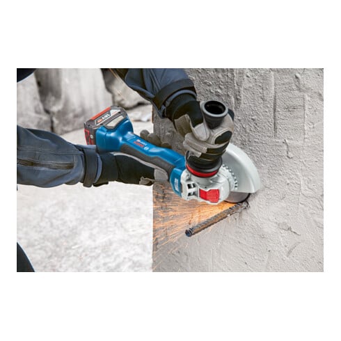 Bosch Akku-Winkelschleifer mit X-LOCK GWX 18V-10 P