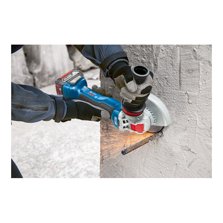 Bosch Akku-Winkelschleifer mit X-LOCK GWX 18V-10 P