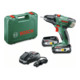 Bosch Akku-Zweigang-Bohrschrauber PSR 18 LI-2, 2 x PBA 18V 2.5 Ah Akku, AL 1830 CV-1