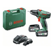 Bosch Akku-Zweigang-Bohrschrauber PSR, 2 Akku PBA 14.4V, Doppelschrauberbit, Ladegerät-1