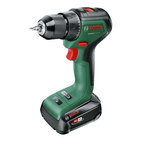Bosch Akku-Zweigang-Bohrschrauber UniversalDrill 18V-60: 1 Akkupack PBA 18V 2,0Ah W-B