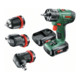 Bosch Akku-Zweigang-Schlagbohrschrauber AdvancedImpact 18 QuickSnap, 2x PBA 18V 1.5 Ah-2