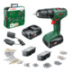 Bosch Akku-Zweigang-Schlagbohrschrauber EasyImpact 18V-40 + System-Box, 2x Akku PBA-5