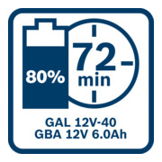 Bosch Akkupack GBA 12 Volt 6,0 Ah-4