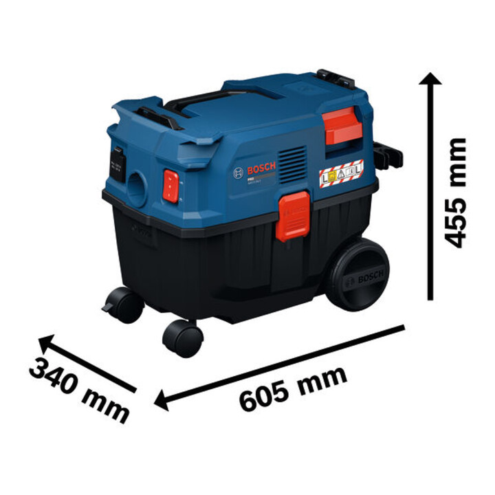 Bosch Allroundstofzuiger GAS12-25LS 1.200W L-klasse IPX4 bescherming