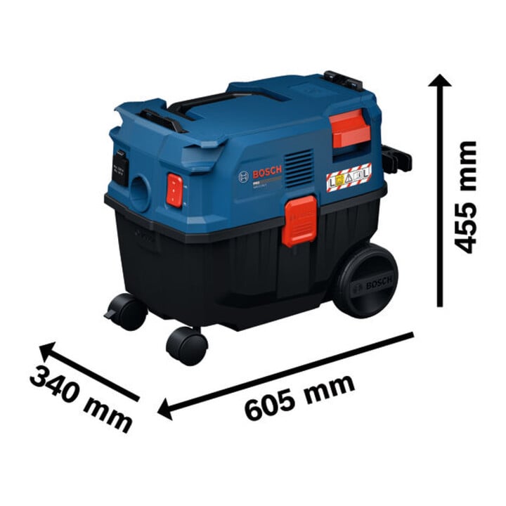 Bosch Allzwecksauger GAS12-25LS 1.200W L-Klasse IPX4 Schutz
