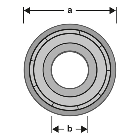 Bosch Anlaufkugellager-Set Expert for Wood