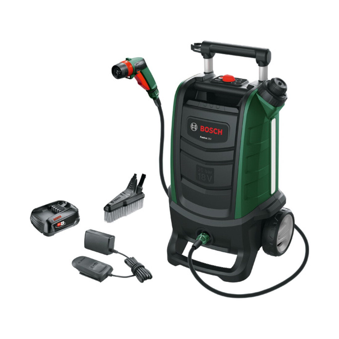 Bosch Apparecchi per la pulizia Fontus 18 V a batteria per ambienti esterni