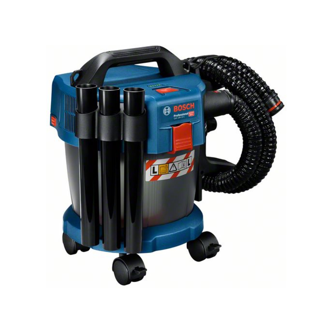 Bosch Aspirapolvere a batteria GAS 18V-10 L, senza batteria con adattatore per elettroutensili