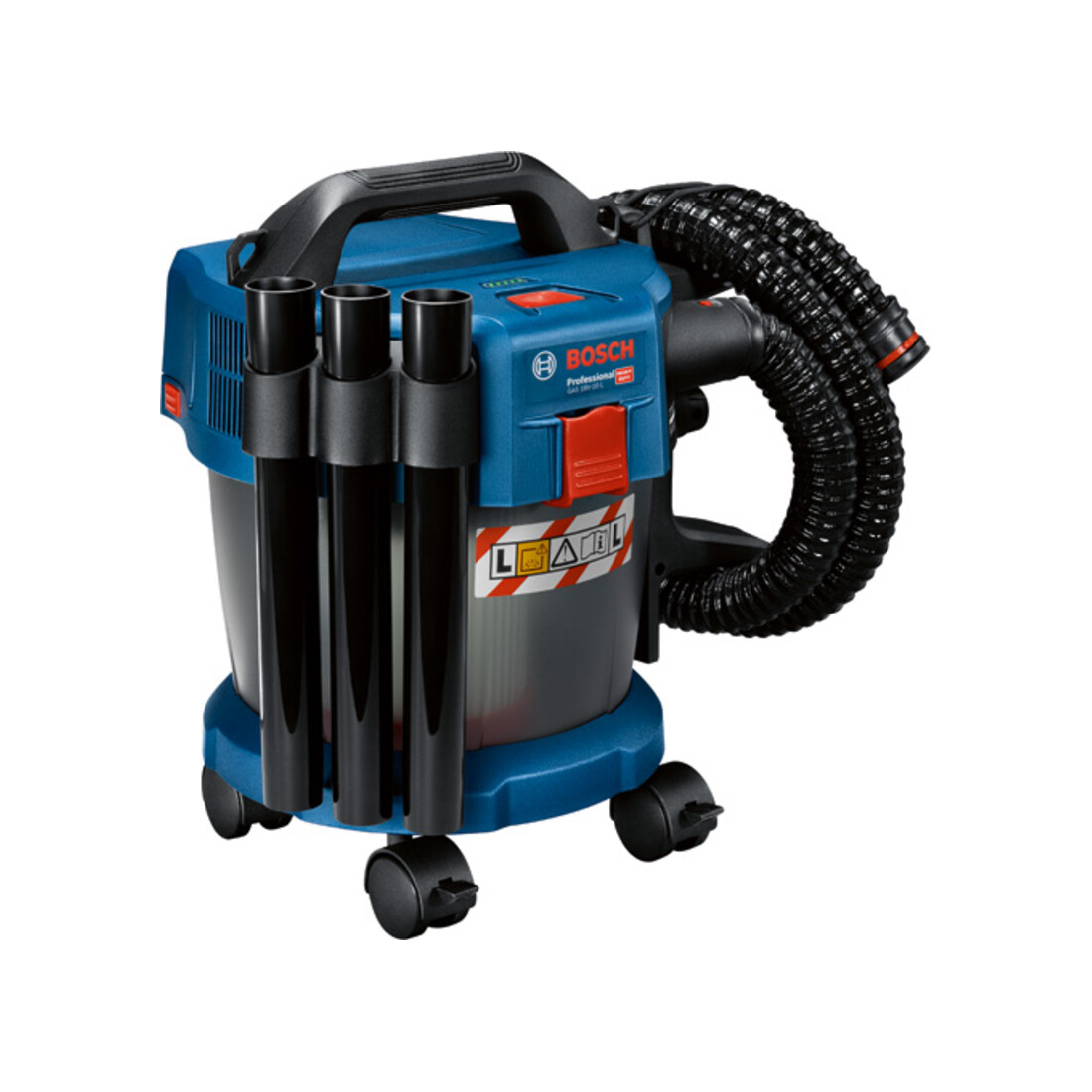 Bosch Aspirapolvere a batteria GAS 18V-10 L, senza batteria con adattatore per elettroutensili