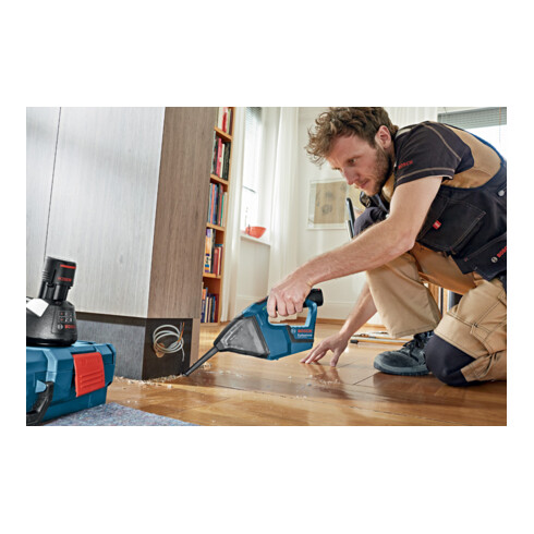 Bosch Aspiratore a batteria GAS 12 V con 2 batterie agli ioni di litio da 3,0 Ah L-BOXX