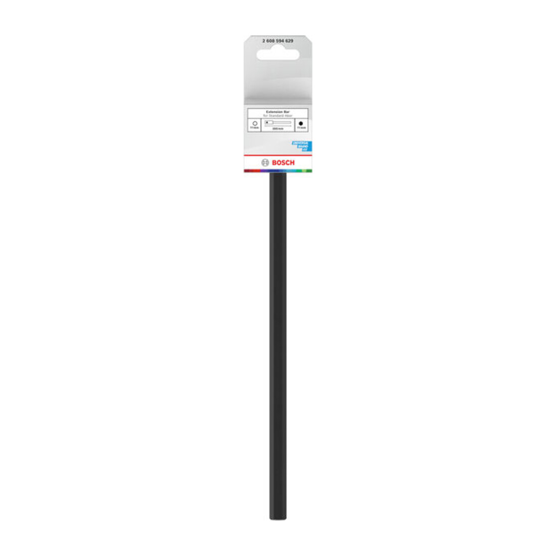 Bosch Asta di prolunga per supporto a innesto, 11 x 300 mm