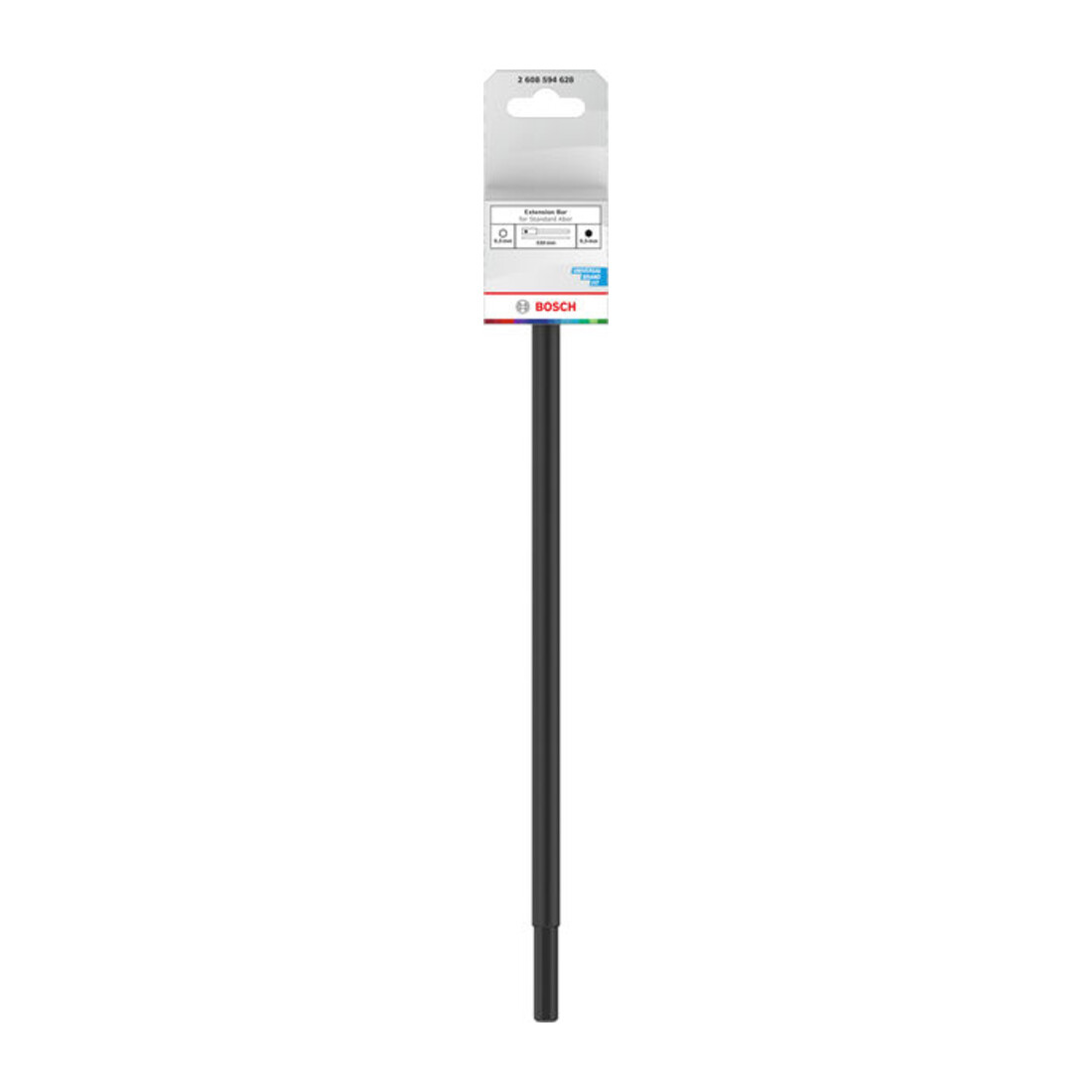 Bosch Asta di prolunga per supporto a innesto, 9,5 x 330 mm