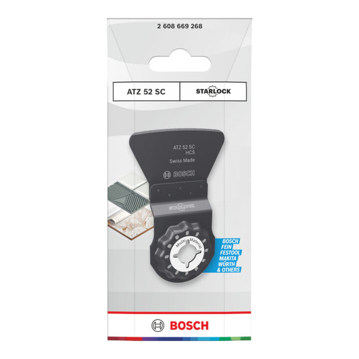 Bosch ATZ 52 SC Multi Material invalzaagblad, Starlock, 52 x 26 mm