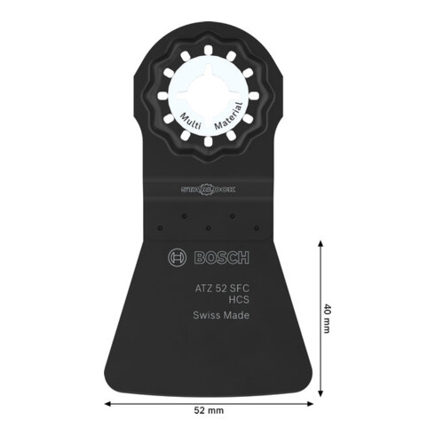 Bosch ATZ 52 SFC Multi Material Tauchsägeblatt, Starlock, 52 x 40 mm