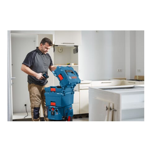 Bosch Aufnahmesystem i-BOXX active rack, kombinierbar mit allen i-BOXX-Größen