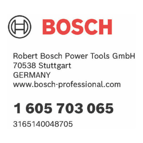 Bosch Aufspannflansch für konische Scheiben
