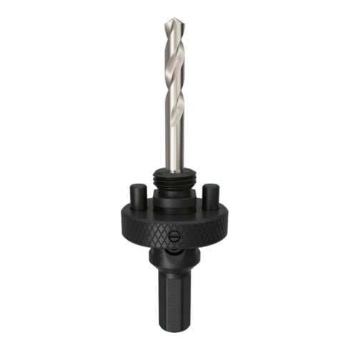 Bosch Aufsteckhalter und Zentrierbohrer für Lochsäge, 32-210 x 44 mm