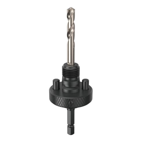 Bosch Aufsteckhalter und Zentrierbohrer für Lochsäge, 32-210 x 44 mm