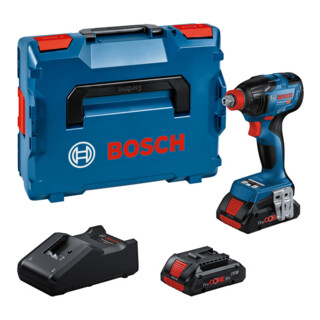 Bosch Avvitatore ad impulsi GDX a batteria 18V-210 C, 2 batterie ProCORE18V 4,0Ah, L-BOXX