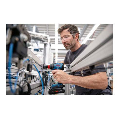 Bosch Avvitatore ad impulsi GDX a batteria 18V-210 C, 2 batterie ProCORE18V 4,0Ah, L-BOXX