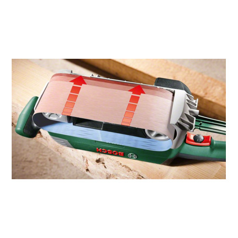Bosch Bandschleifer PBS 75 AE Set