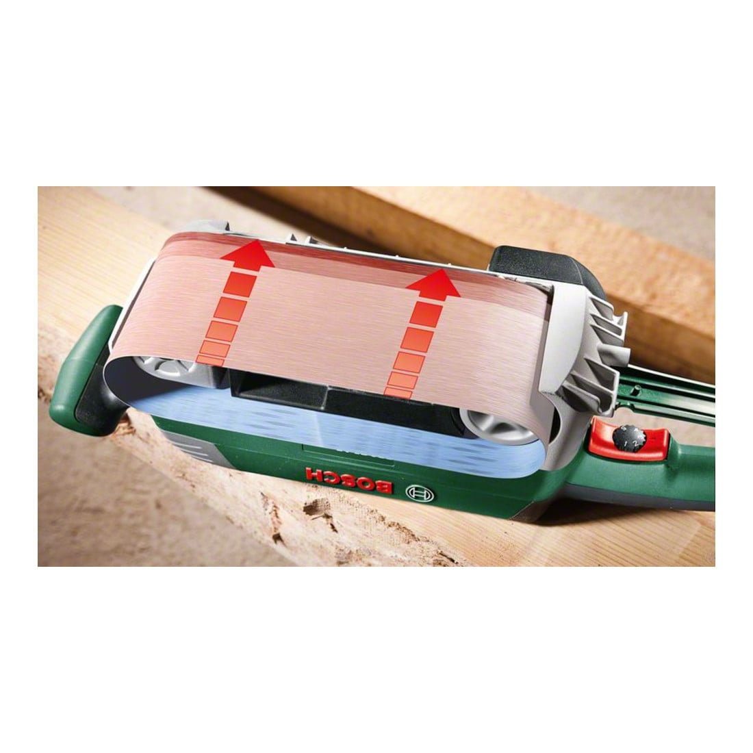 Bosch Bandschleifer PBS 75 AE Set
