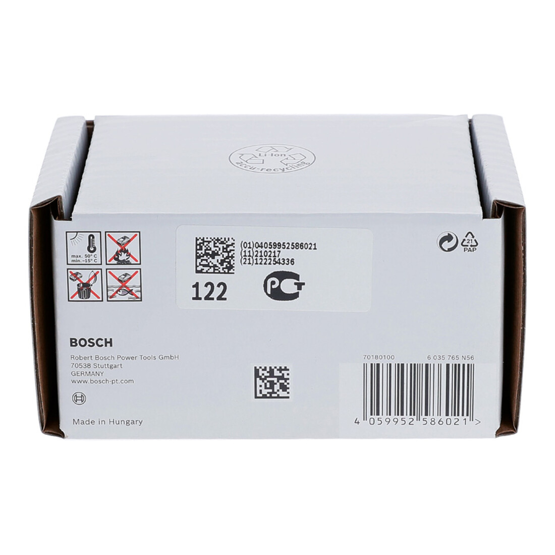 Bosch Batteria a scomparsa GBA 18V 4,0Ah ProCore