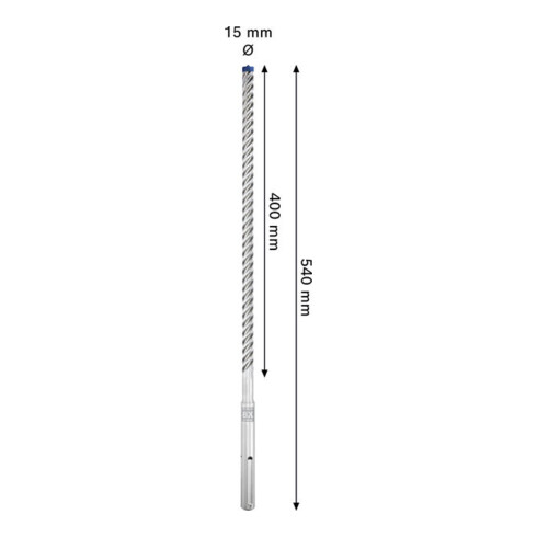 Bosch EXPERT Hammerbohrer 8X SDS-max, 15 x 400 x 540 mm