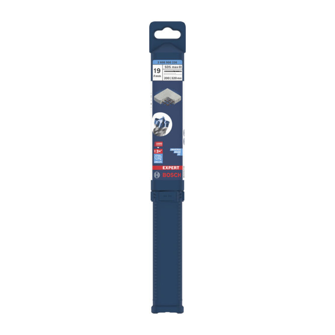 Bosch EXPERT Hammerbohrer 8X SDS-max, 19 x 200 x 320 mm