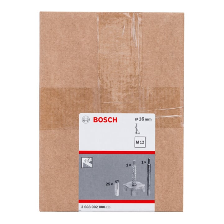 Bosch Befestigungs-Set Beton 27-teilig 16 mm
