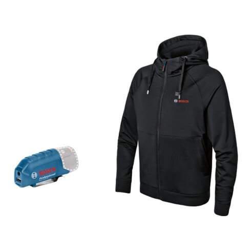 Bosch Beheizbare Kleidung GHH 12+18V XA: Akkuadapter GAA 12V-21 Professional, Gr. 2XL