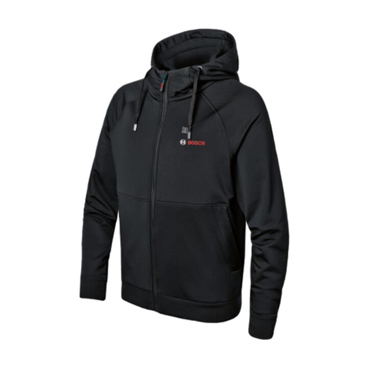 Bosch Beheizbare Kleidung GHH 12+18V XA: Akkuadapter, Ladegerät, 1x Akku, Gr. 2XL