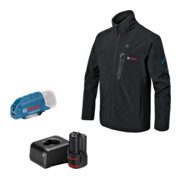 Bosch Beheizbare Kleidung GHJ 12+18V XA: Akkuadapter, Ladegerät, 1x Akku