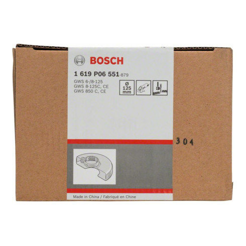Bosch beschermkap met afdekplaat 125 mm geschikt voor GWS 6-125