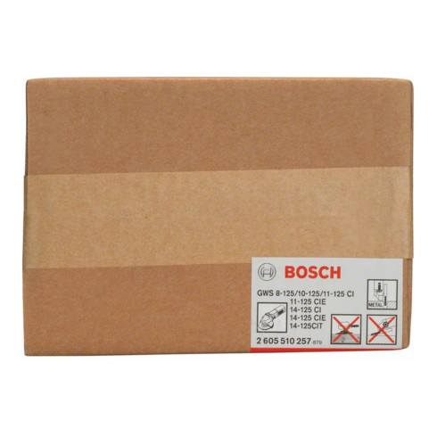 Bosch beschermkap met afdekplaat 125 mm geschikt voor GWS 8 - GWS 14