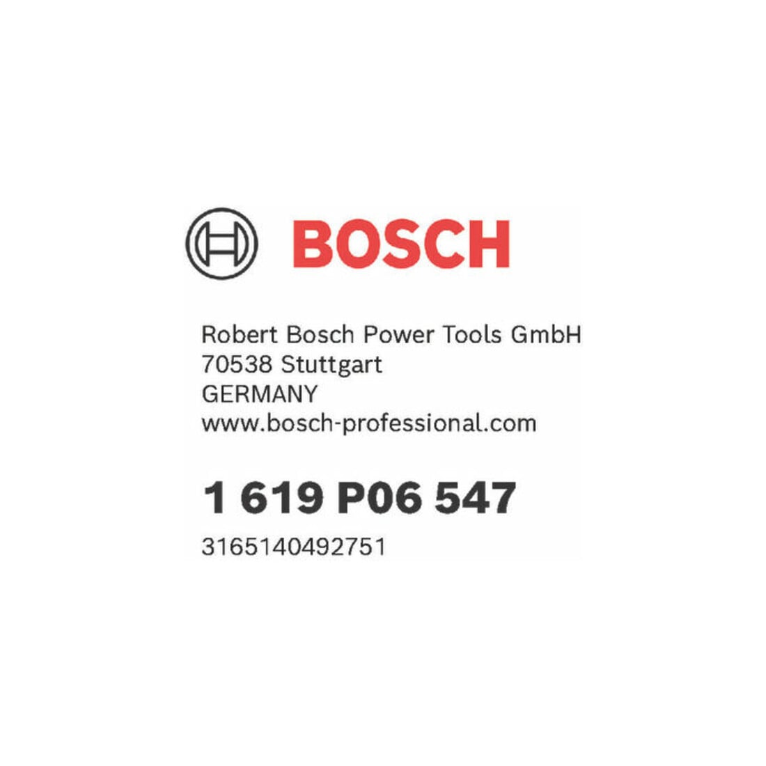 Bosch beschermkap zonder afdekplaat 115 mm schroefdop