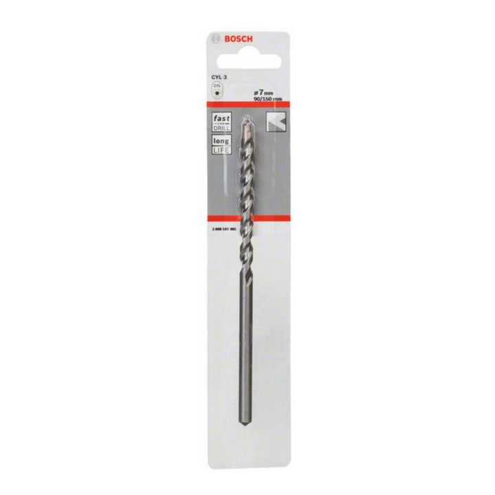 Bosch Betonbohrer CYL-3 7 x 90 x 150 mm d 6,5 mm