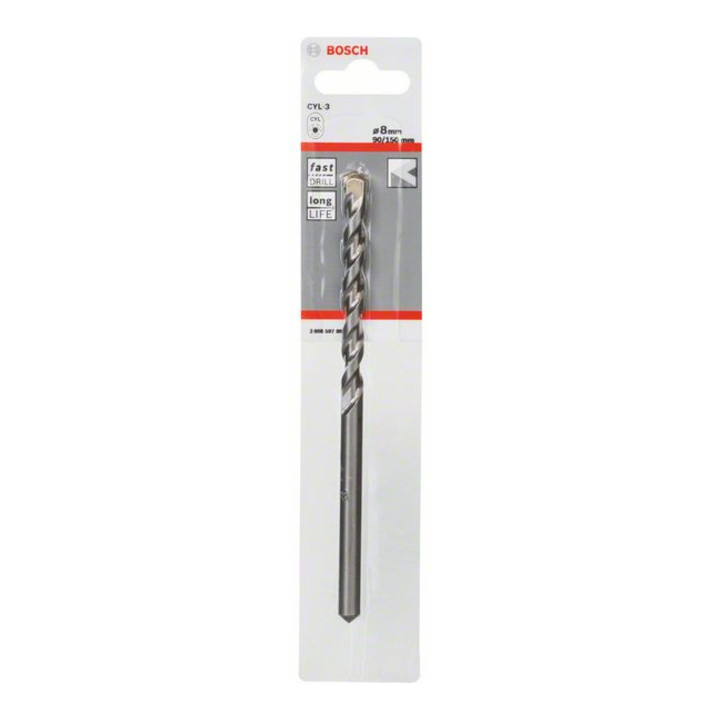 Bosch Betonbohrer CYL-3 8 x 90 x 150 mm d 7,5 mm