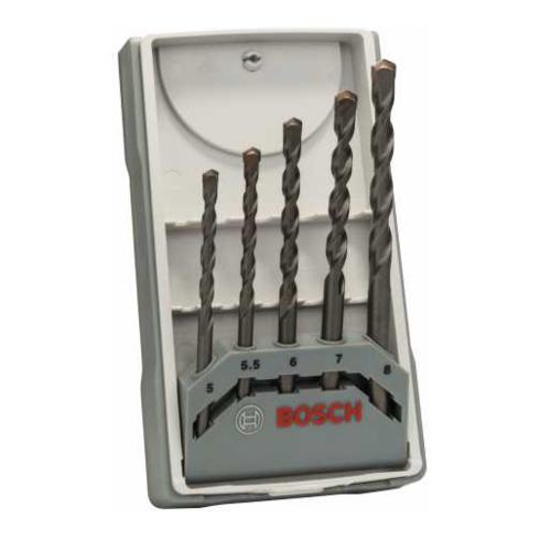 Bosch Betonbohrer CYL-3 Set, Silver Percussion, 5 - 8 mm