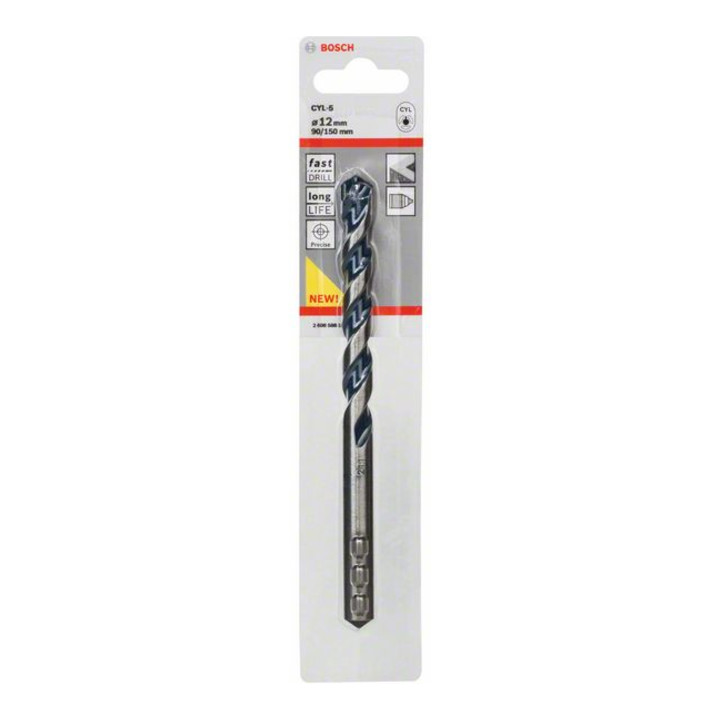 Bosch Betonbohrer CYL-5, Blue Granite, 12 x 90 x 150 mm