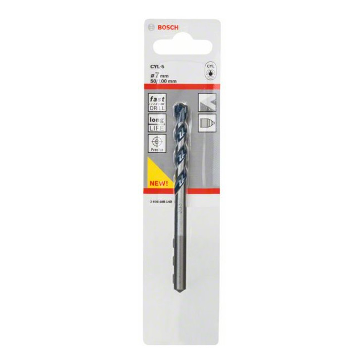 Bosch Betonbohrer CYL-5 Blue Granite 7 x 50 x 100 mm