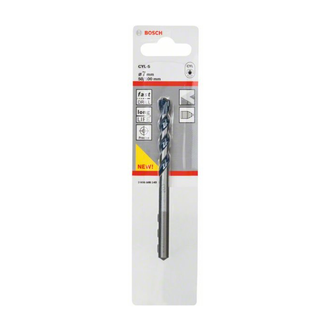 Bosch Betonbohrer CYL-5 Blue Granite 7 x 50 x 100 mm