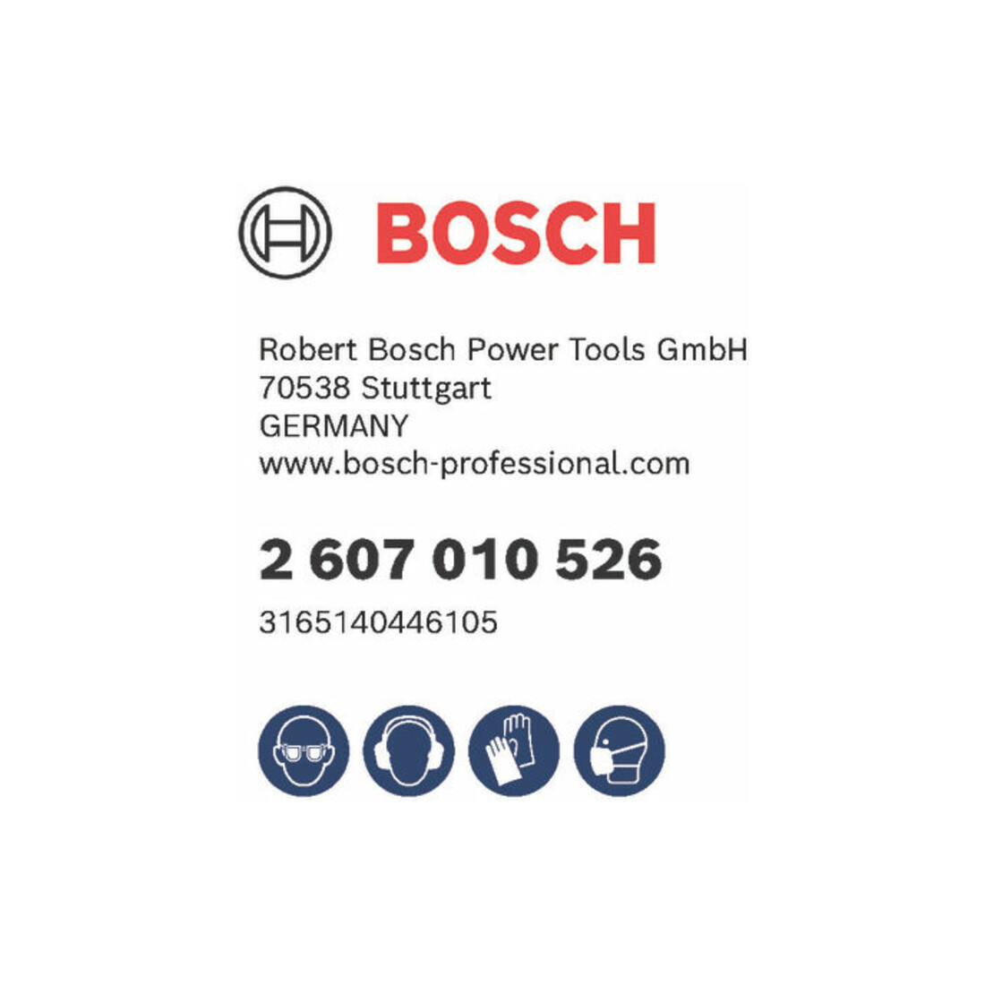 Bosch Betonbohrer-Robust Line-Set CYL-3 Silver Percussion 5-teilig 5 - 8 mm