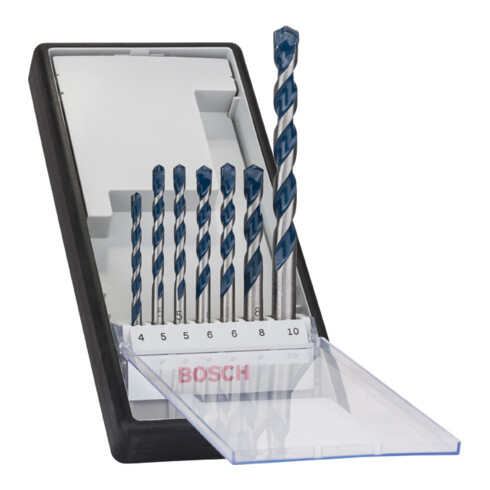 Bosch Betonbohrer-Robust-Line-Set CYL-5 Blue Granite, 4 - 10 mm, 7-teilig
