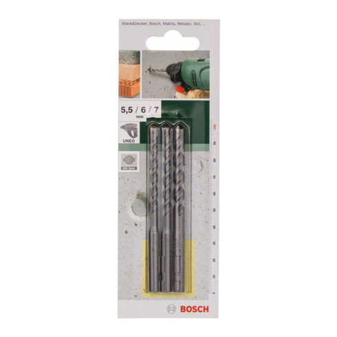 Bosch Betonbohrer-Set SDS-Quick, 5,5 - 7 mm