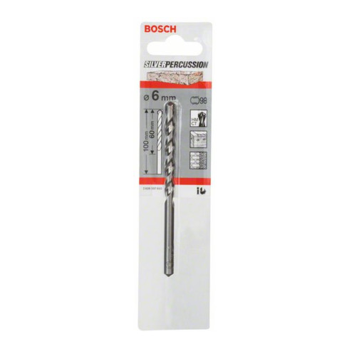 Bosch betonboor CYL-3 Silver Percussion 6 x 60 x 100 mm diameter 5,5 mm