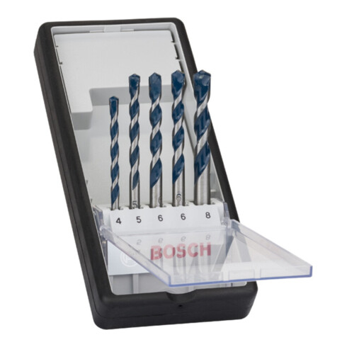 Bosch betonboor Robust-Line-set CYL-5 Blue Granite 5-delig 4 - 8 mm